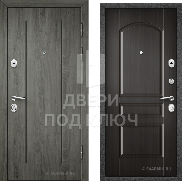 Входная готовая дверь на дачу ДПК-3037